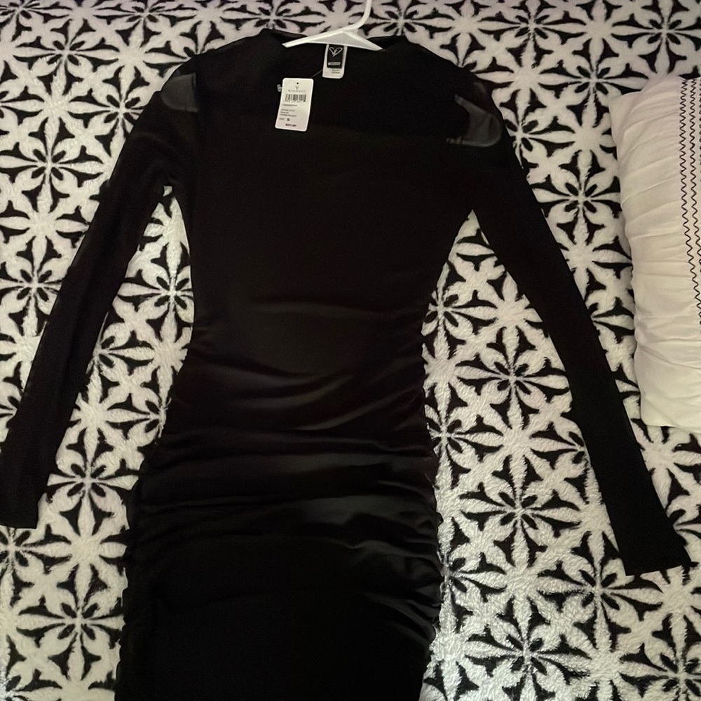 Mesh Bodycon Dress— Windsor